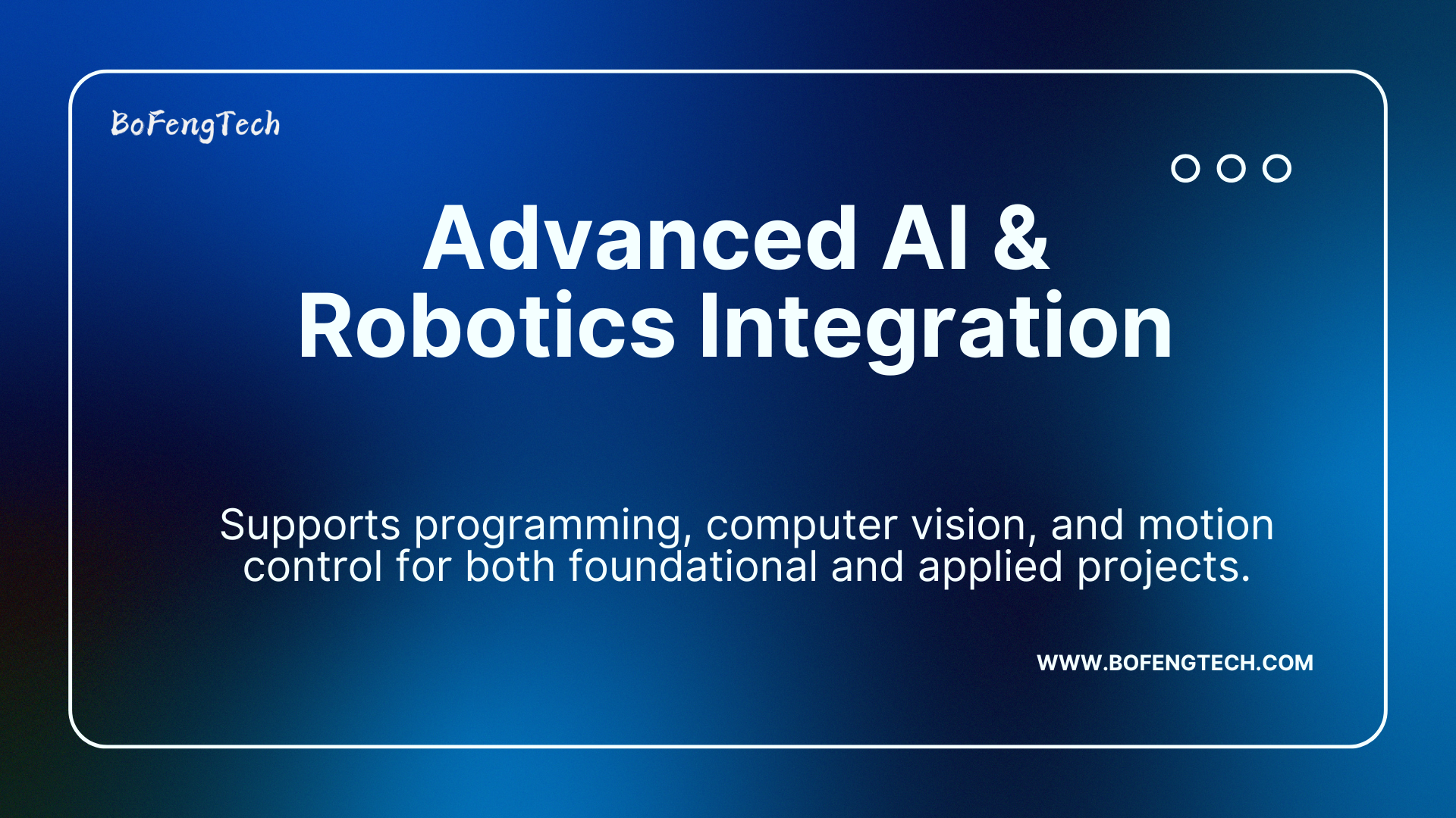 Advanced AI & Robotics Integration