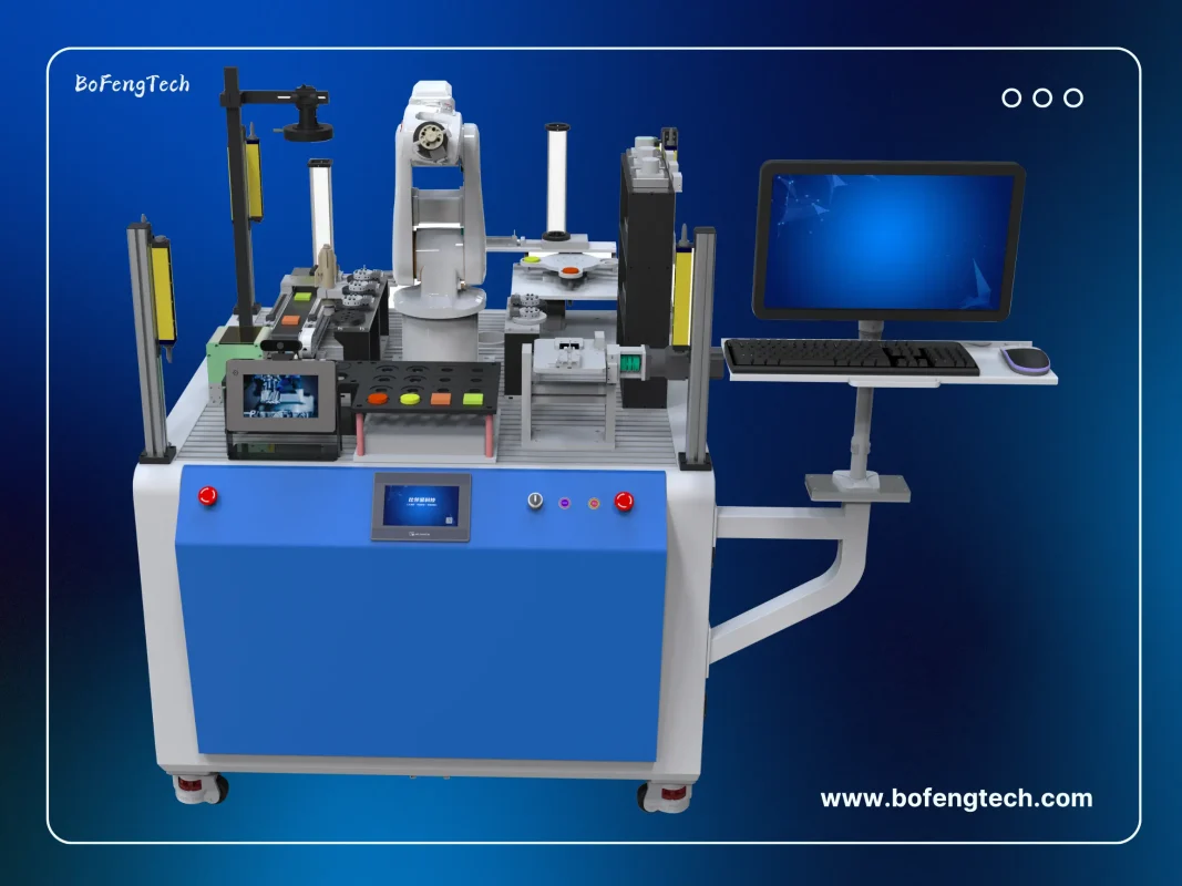 Vision Perception and Industrial Robot Training Platform