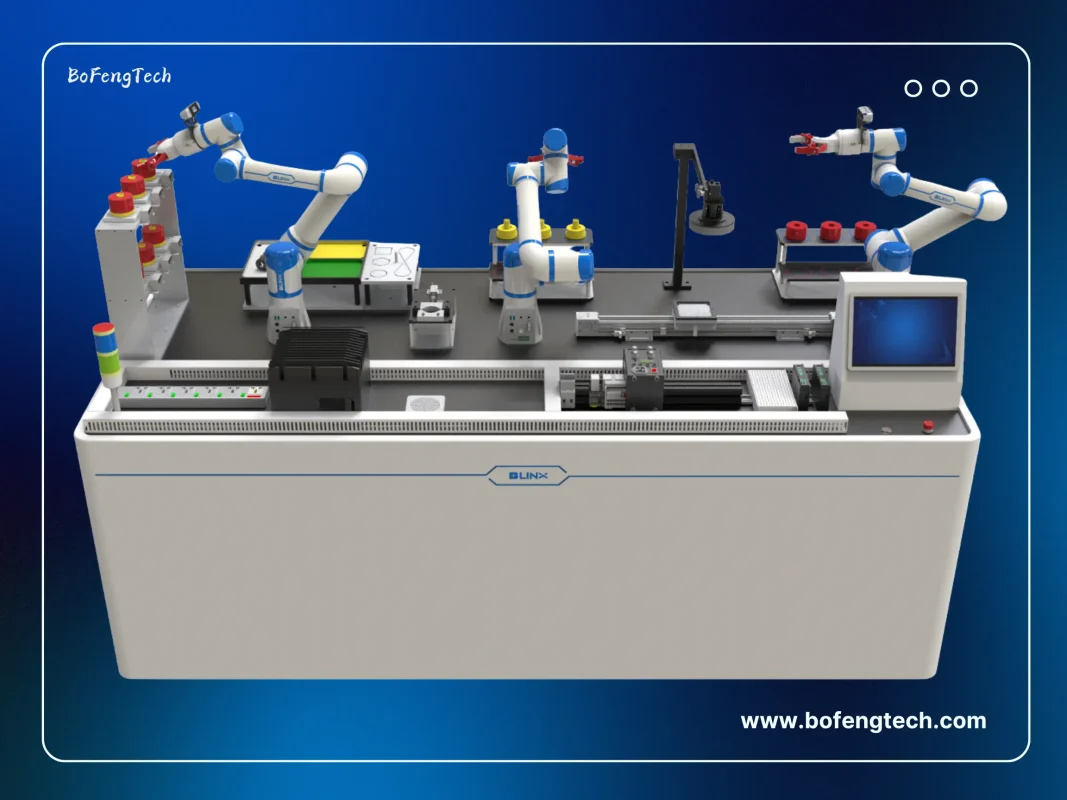 Multi-Robot Collaborative Vision Perception Training Line