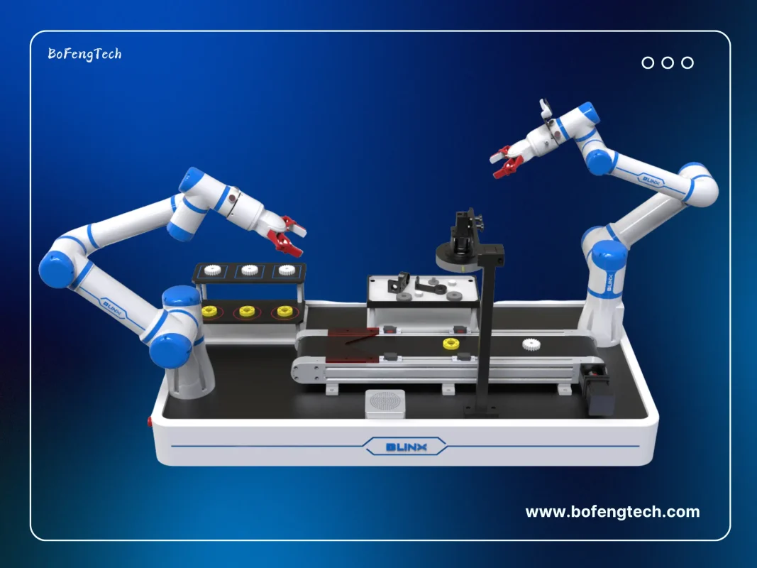 Robotic LLM and Vision-Based Automated Sorting Line