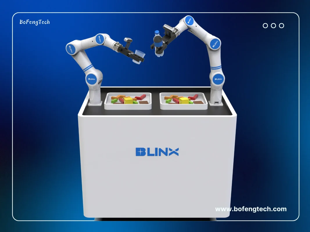 Dual-Arm Collaborative Flexible Manufacturing Platform
