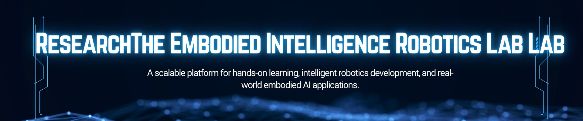 The Embodied Intelligence Robotics Lab