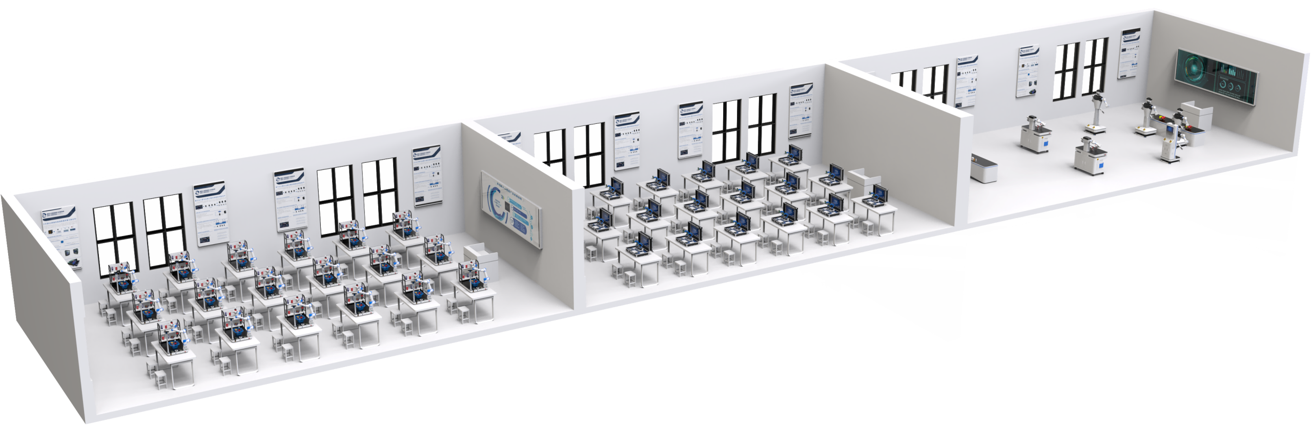 Embodied Intelligence Robotics Lab Rendering