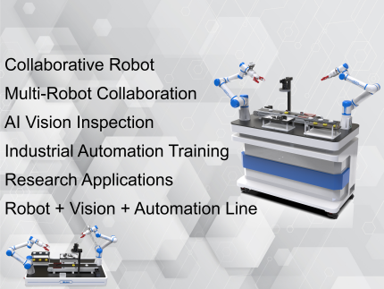 Collaborative Robot Vision Auto-Sorting Line